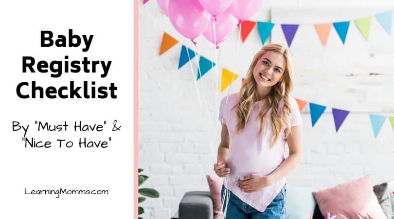 essential baby registry list