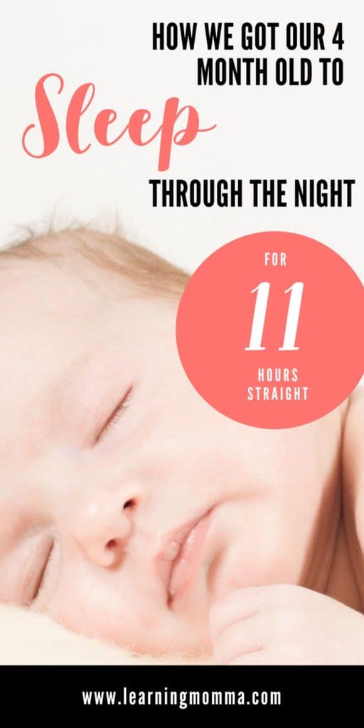 7 Tips To Get Your Baby Sleeping Through The Night