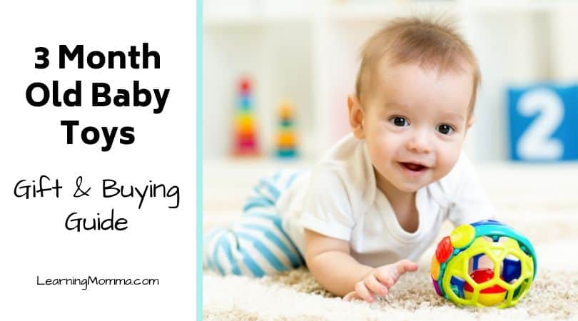 top toys for 3 month old