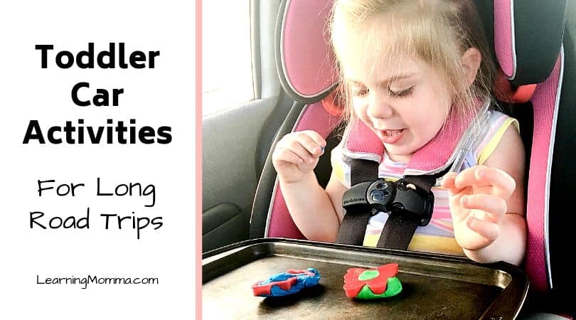 travel activities for toddlers in the car