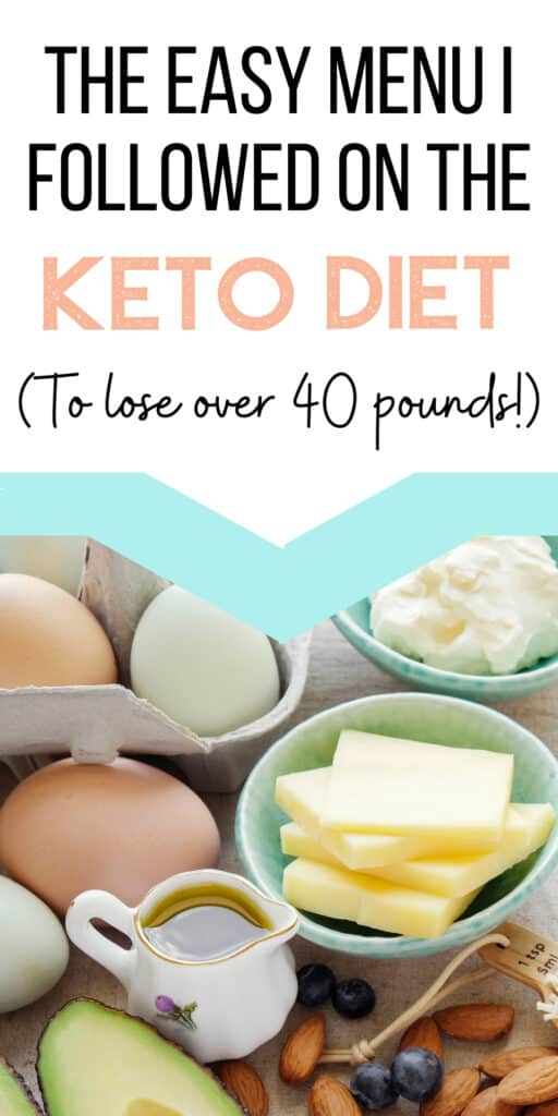 My Easy Keto Diet Menu Plan As A Busy Mom Of 2