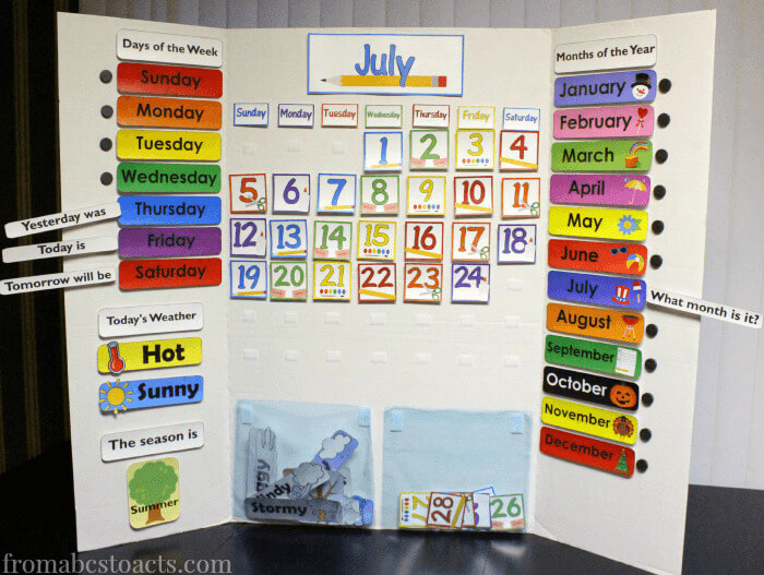 calendar-bulletin-board-craft-idea-for-classroom-decorations-for-teachers Calendar Bulletin Board Craft Idea For Classroom Decorations For Teachers