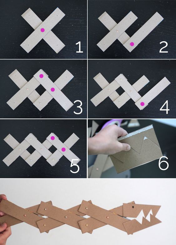 cardboard-monster-jaws-kids-art-craft Easy & Simple Craft Idea For Monster Jaws Using Cereal Box