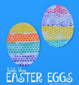 colorful-bubble-wrap-easter-egg-painting-craft-for-toddlers Colorful Bubble Wrap Easter Egg Painting Craft For Toddlers