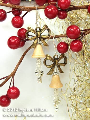 cute-christmas-bell-earring-for-christmas-eve Cute Christmas Bell Earring For Christmas Eve