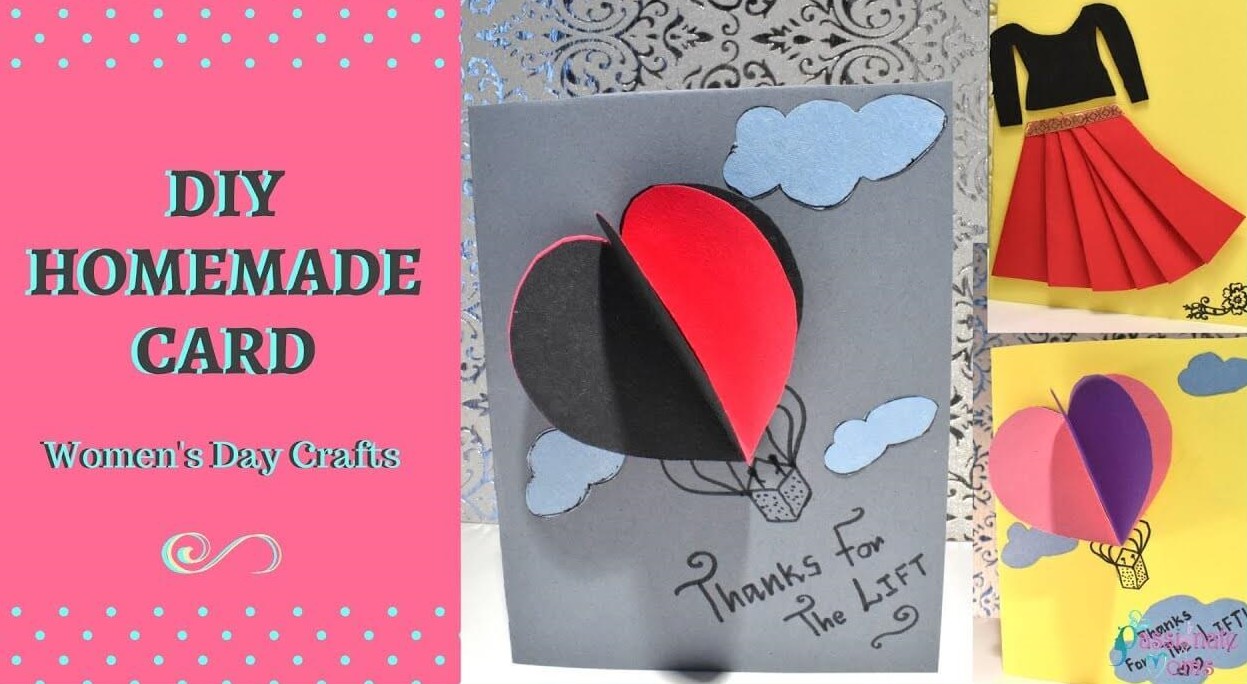 cute-womens-day-card-decoration-to-make-with-kindergarten-kids Cute Women's Day Card Decoration To Make With Kindergarten Kids - Women's Day Artwork and Adornments