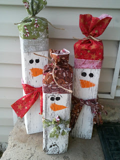 diy-beautiful-snowman-craft-with-plastic-colorful-wrap DIY Beautiful Snowman Craft With Plastic Colorful Wrap Wood Christmas Crafts