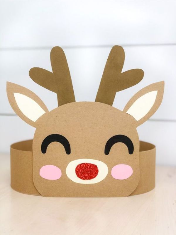 diy-reindeer-crafts-for-kids-5 Cute Reindeer Headband Craft For Christmas