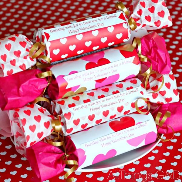 diy-valentine-poppers-craft-using-toilet-paper-rolls DIY Valentine Poppers Decoration Craft Ideas Using Toilet Paper Rolls