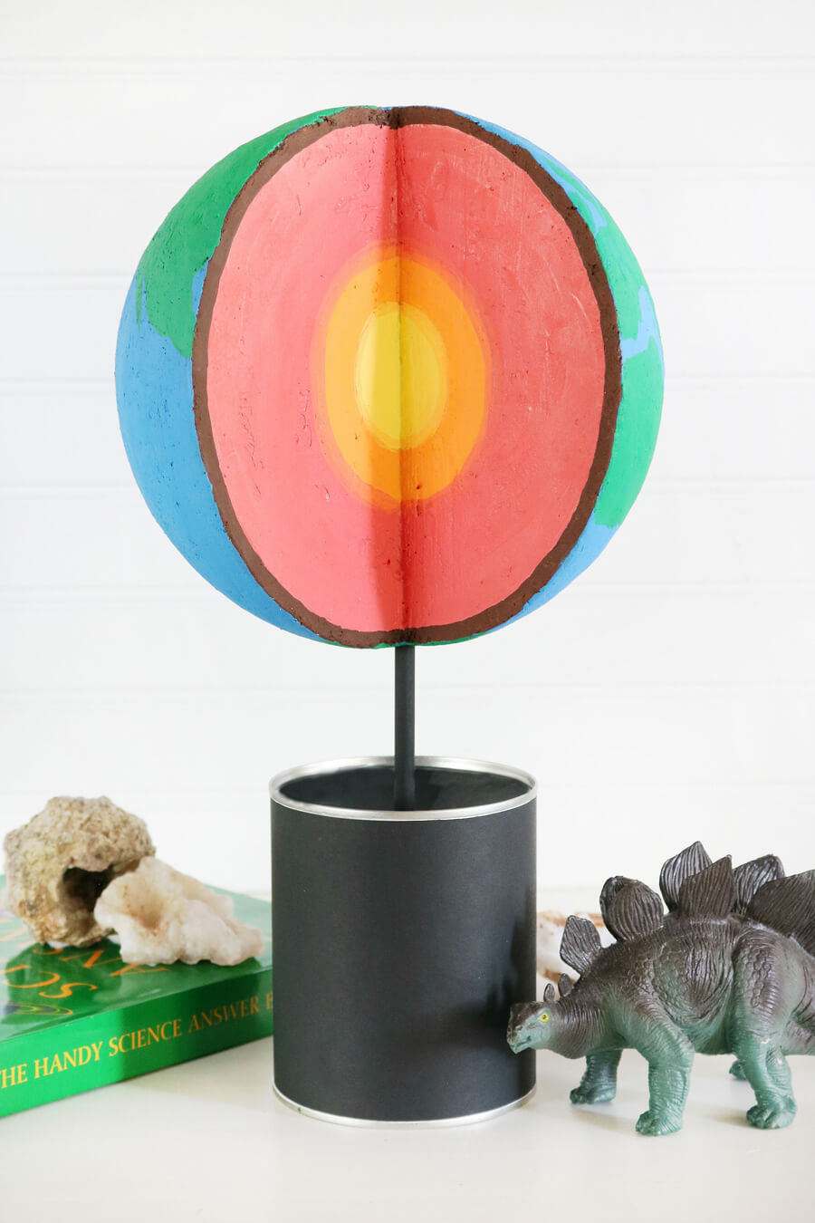 easy-earth-core-learning-activity-craft-idea-for-kids-with-styrofoam-ball Easy Earth Core Learning Activity Craft Idea For Kids With Styrofoam Ball