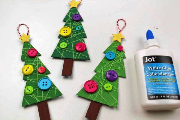 easy-to-make-christmas-tree-crafts-using-cardboard-for-kids Easy-to-Make Christmas Tree Crafts Using Cardboard For Kids