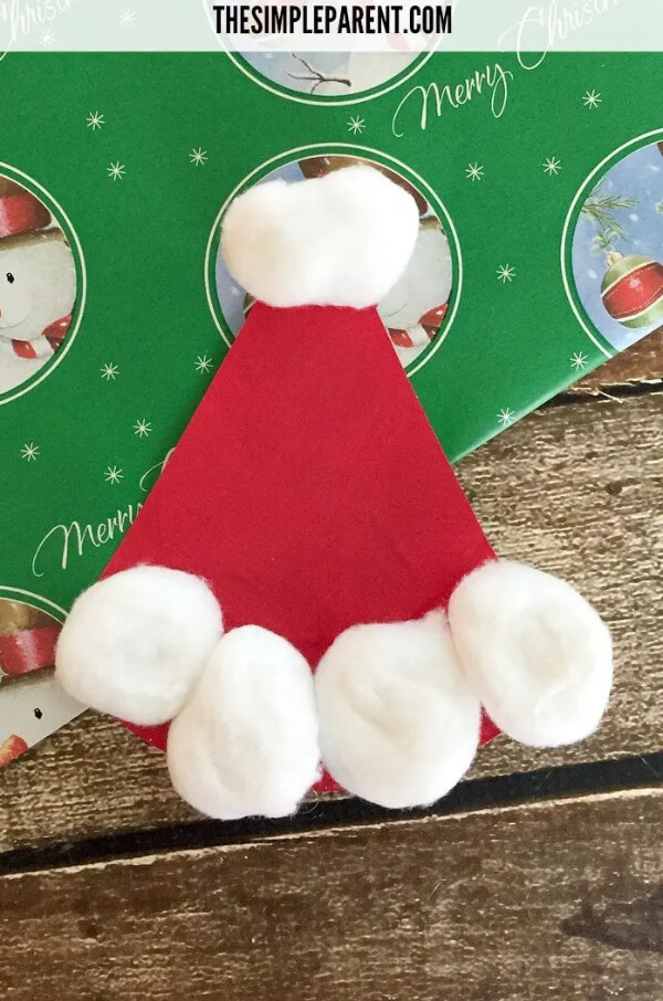 festive-santa-crafts-for-kids-15 Paper Plate Santa Hat