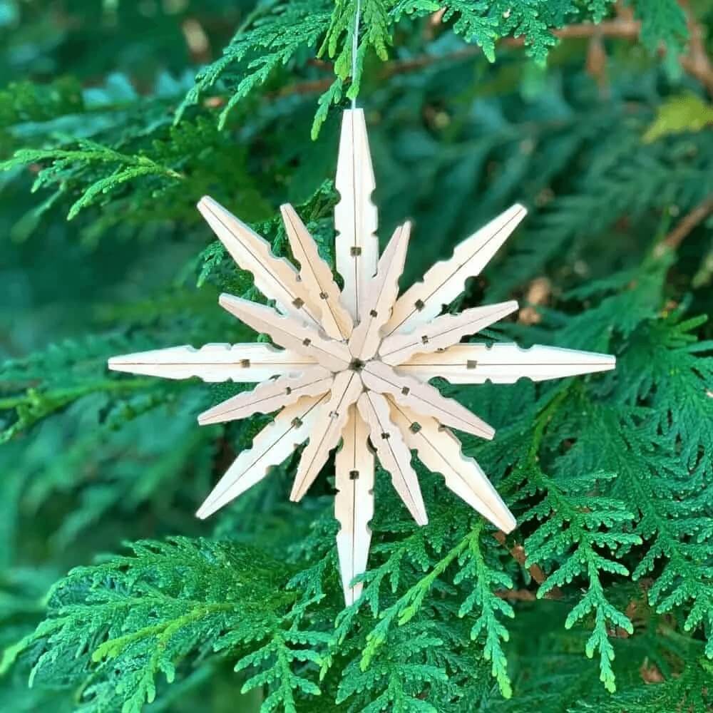 gorgeous-clothespin-christmas-ornament-craft-for-kids Gorgeous Clothespin Christmas Ornament Craft For Kids Wood Christmas Crafts
