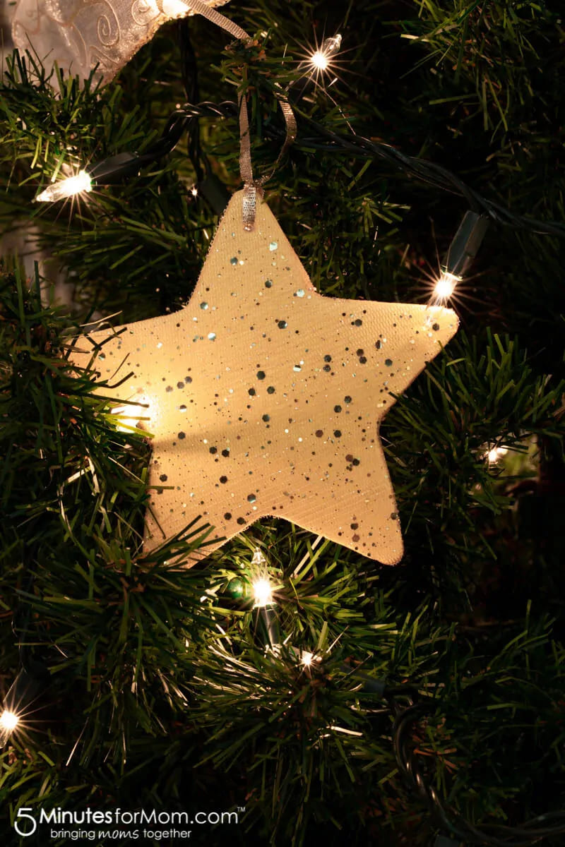 how-to-make-star-ornament-with-foam-core-in-5-minutes How To Make Star Ornament With Foam Core In 5 Minutes DIY Foam Christmas Ornaments
