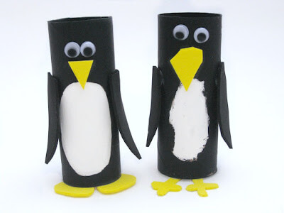 make-some-little-penguins-with-toilet-paper-rolls Make Some Little Penguins With Toilet Paper Rolls