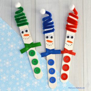 pipe-cleaner-and-ice-popsicle-snowman-christmas-winter-craft-for-kids Pipe Cleaner and Ice Popsicle Snowman Christmas Winter  Craft for Kids