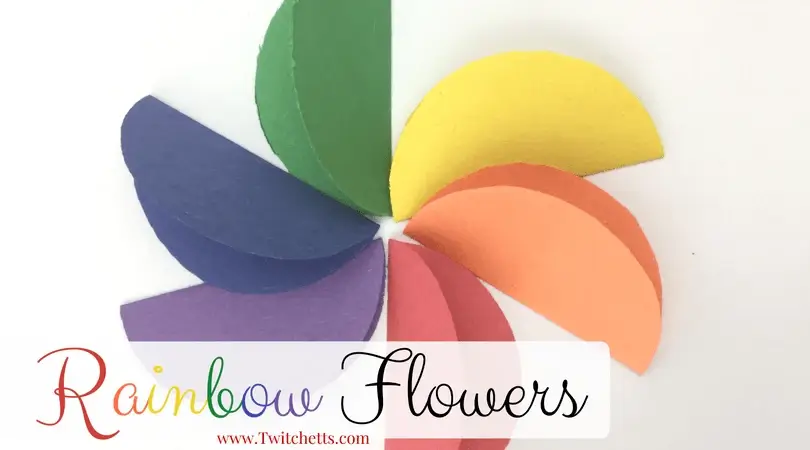 rain-bow-paper-flower-craft Rain Bow Paper Flower Craft