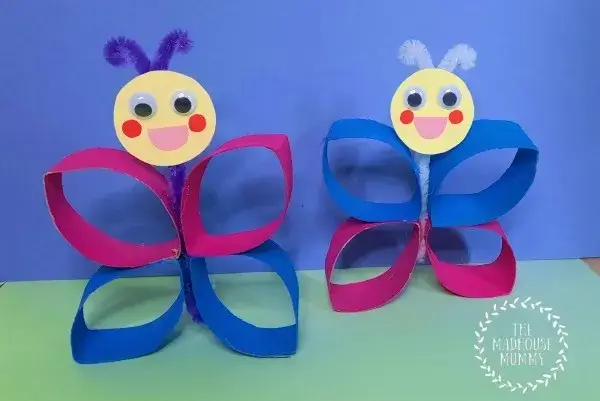 simple-butterfly-toilet-paper-roll-art-and-craft Simple Butterfly Toilet Paper Roll Art & Craft