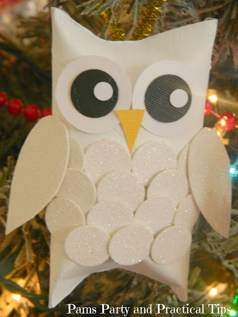 snowy-owl-craft-idea-using-toilet-paper-roll Snowy Owl Craft Idea Using Toilet Paper Roll Winter Toilet Paper Roll Crafts