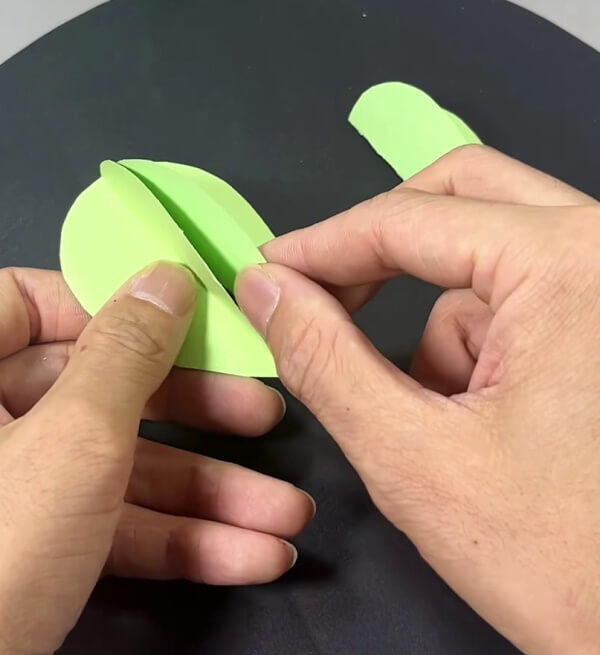 Pasting Drop Shape With Each Other - Get the kids busy making paper cacti.