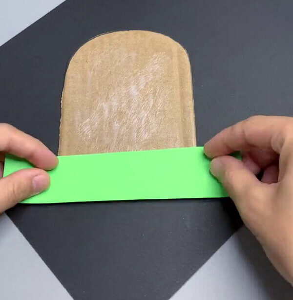 Pasting Paper - Guide to Crafting Cardboard Ice Cream Quickly