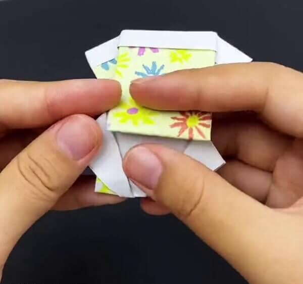 Folding The Skirt To The Other Side-